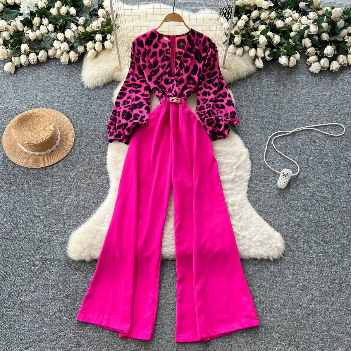 Maverick Fusion Luxury Jumpsuit with Belt